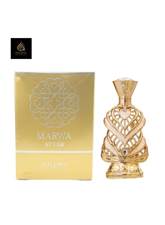 هالدها عطر مروة من هالدها – عطر زيتي فاخر بدون كحول للرجال والنساء - Image 1